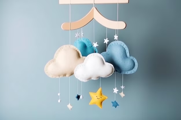 Os 10 Melhores Brinquedos Educativos para Bebês em 2025: Aprendizado e Diversão Garantidos 29 mobile de berco com estrelas nuvens e lua brinquedos artesanais para criancas acima do berco recem n